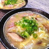 白菜ベーコン椎茸スープ
